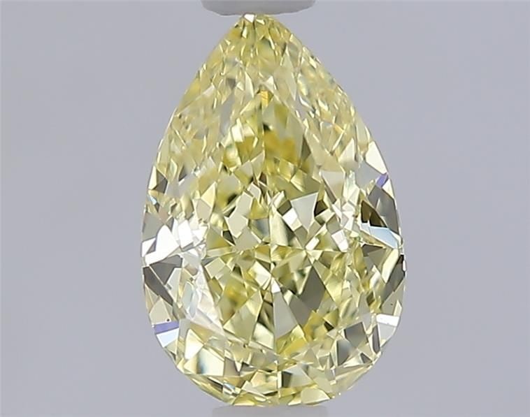 Loose Diamond - PEAR 1.0ct Fancy Yellow VS1: Loose Diamond - PEAR 1.0ct Fancy Yellow VS1 Source: This is a real non-mined Diamond that has been grown in a lab Shape: PEAR Carats: 1.0 Color: Fancy Yellow Certification: IGI Video:
