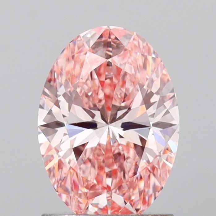 Loose Diamond - OVAL 1.52ct Fancy Vivid Pink VS1: Loose Diamond - OVAL 1.52ct Fancy Vivid Pink VS1 Source: This is a real non-mined Diamond that has been grown in a lab Shape: OVAL Carats: 1.52 Color: Fancy Vivid Pink Certification: IGI Video: