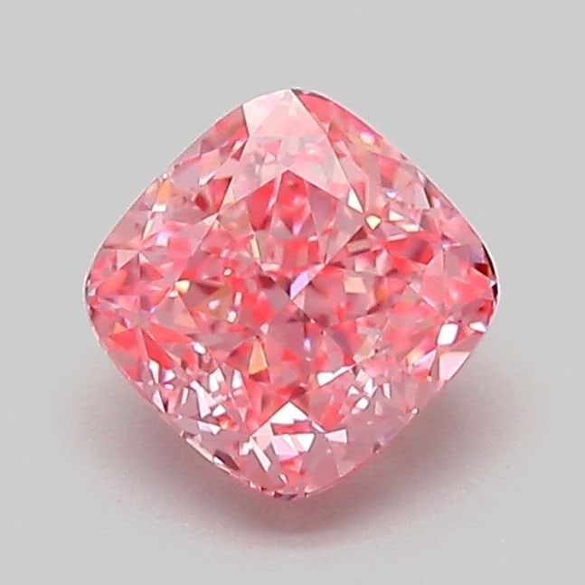 Loose Diamond - CUSHION MODIFIED 1.05ct Fancy Vivid Pink VVS2: Loose Diamond - CUSHION MODIFIED 1.05ct Fancy Vivid Pink VVS2 Source: This is a real non-mined Diamond that has been grown in a lab Shape: CUSHION MODIFIED Carats: 1.05 Color: Fancy Vivid Pink Certifi