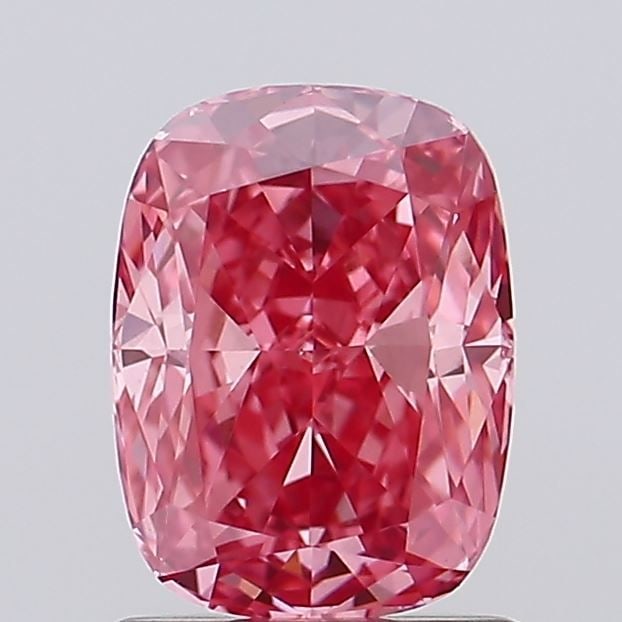 Loose Diamond - CUSHION MODIFIED 1.32ct Fancy Vivid Pink VS1: Loose Diamond - CUSHION MODIFIED 1.32ct Fancy Vivid Pink VS1 Source: This is a real non-mined Diamond that has been grown in a lab Shape: CUSHION MODIFIED Carats: 1.32 Color: Fancy Vivid Pink Certific
