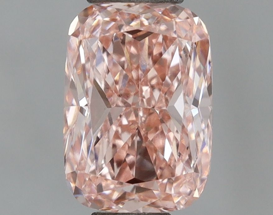 Loose Diamond - CUSHION BRILLIANT 0.79ct Fancy Intense Pink VVS2: Loose Diamond - CUSHION BRILLIANT 0.79ct Fancy Intense Pink VVS2 Source: This is a real non-mined Diamond that has been grown in a lab Shape: CUSHION BRILLIANT Carats: 0.79 Color: Fancy Intense Pink C
