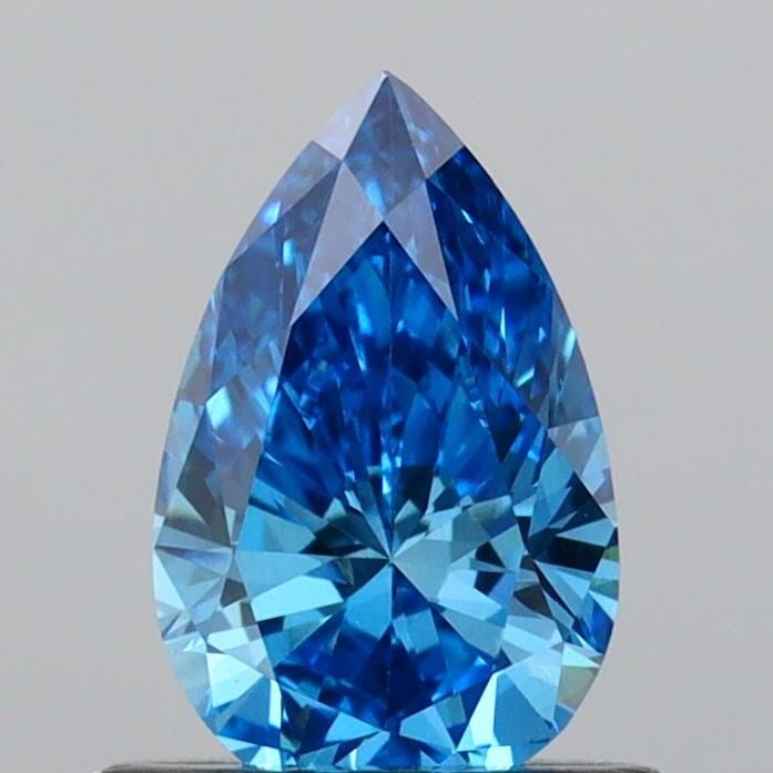 Loose Diamond - PEAR 0.68ct Fancy Vivid Blue VS1: Loose Diamond - PEAR 0.68ct Fancy Vivid Blue VS1 Source: This is a real non-mined Diamond that has been grown in a lab Shape: PEAR Carats: 0.68 Color: Fancy Vivid Blue Certification: IGI Video: Video