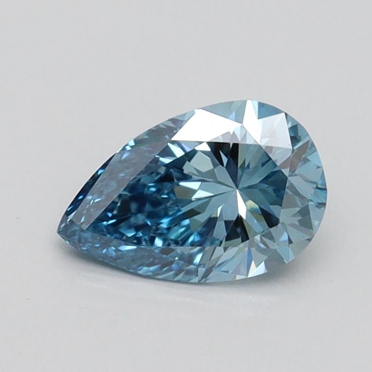 Loose Diamond - PEAR 0.7ct Fancy Vivid Blue VS1: Loose Diamond - PEAR 0.7ct Fancy Vivid Blue VS1 Source: This is a real non-mined Diamond that has been grown in a lab Shape: PEAR Carats: 0.7 Color: Fancy Vivid Blue Certification: IGI Video: Video