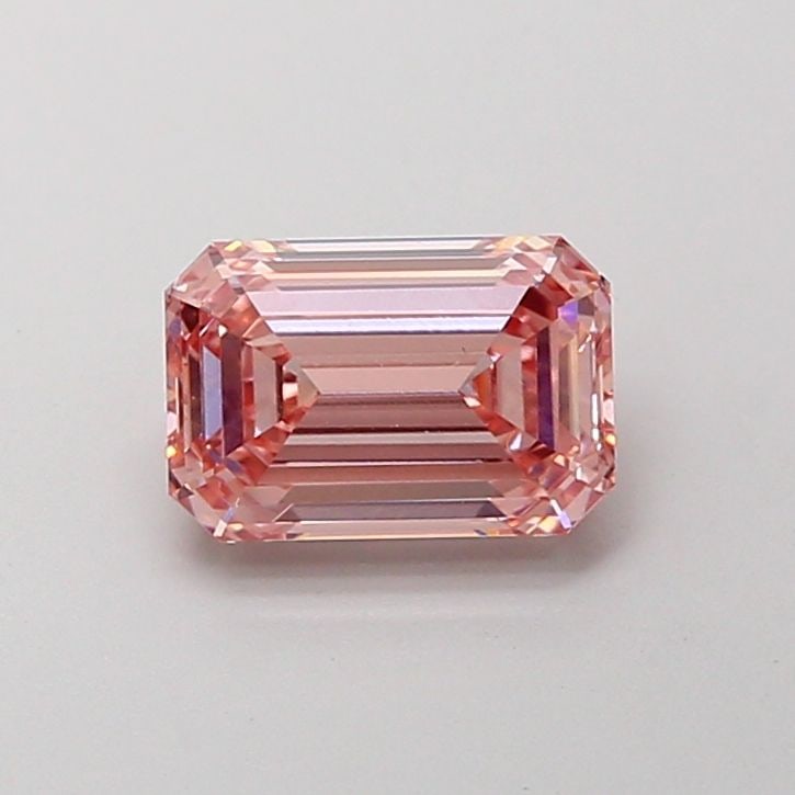 Loose Diamond - EMERALD 1.54ct Fancy Intense Pink VVS2: Loose Diamond - EMERALD 1.54ct Fancy Intense Pink VVS2 Source: This is a real non-mined Diamond that has been grown in a lab Shape: EMERALD Carats: 1.54 Color: Fancy Intense Pink Certification: IGI Vi