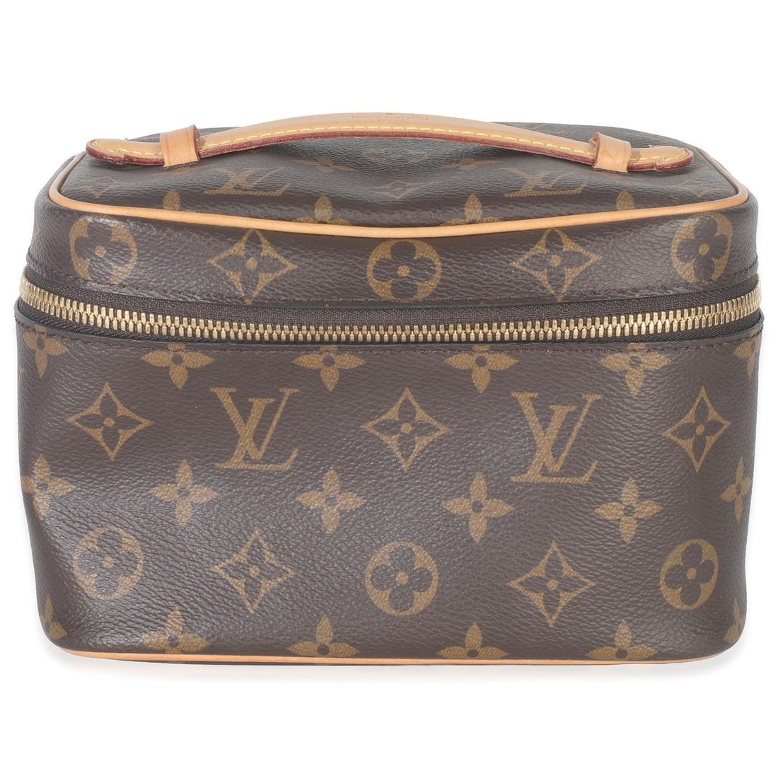 Nice BB Brown Monogram Coated Canvas Top Handle Bag by Louis Vuitton (1 of 8)