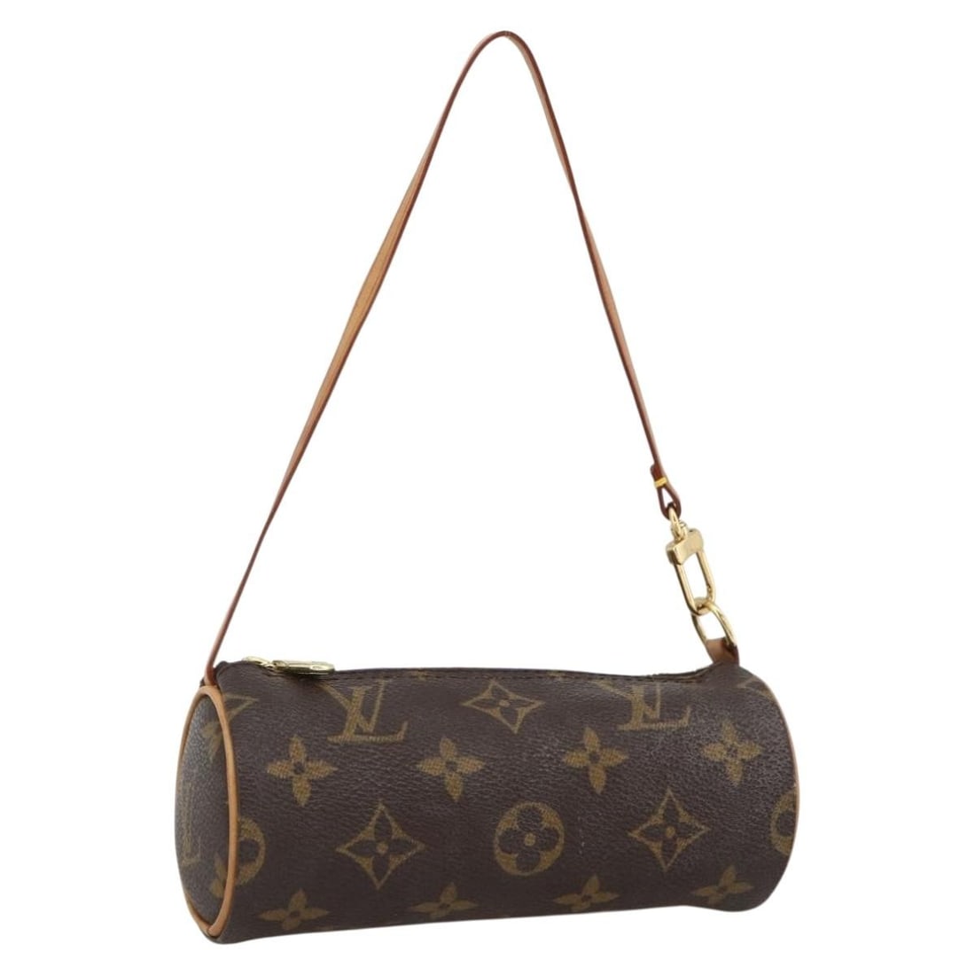 Papillon Monogram Canvas Pouch from Louis Vuitton France: Papillon Monogram Canvas Pouch from Louis Vuitton France This Louis Vuitton Monogram Papillon Pouch is crafted from signature monogram canvas and designed in a compact style. The pouch features a clas