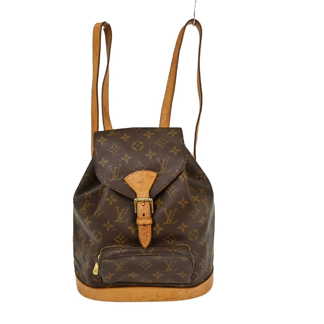 Louis Vuitton Montsouris MM Monogram Canvas Medium Backpack Brown (1 of 12)