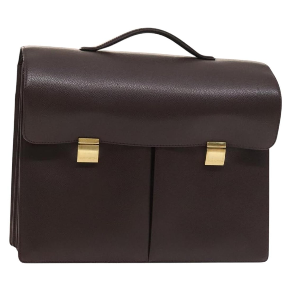 Louis Vuitton Rendez-Vous Brown Leather Monogram Shoulder Bag France (1 of 18)