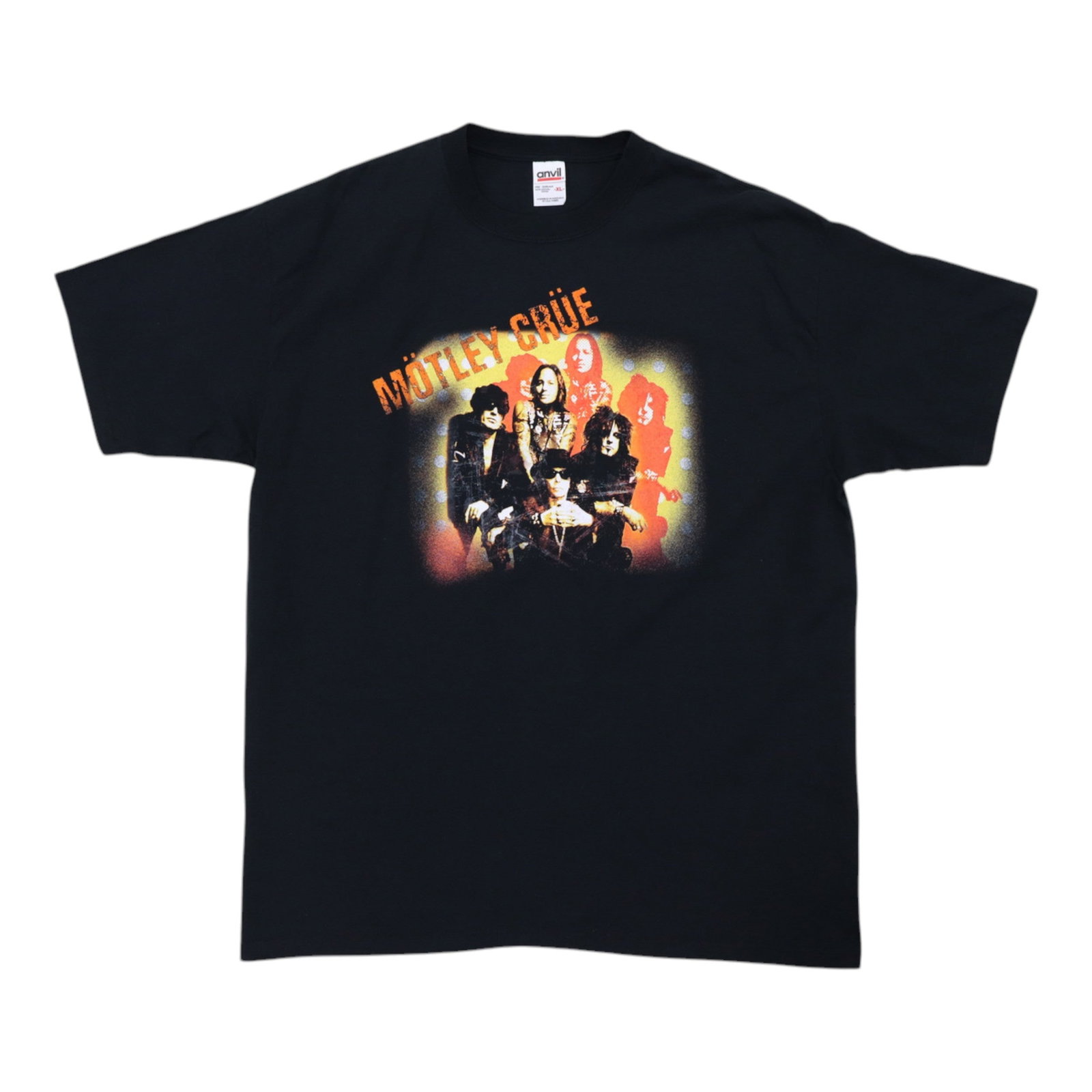 Vintage 2005 Motley Crue Red White and Crue Tour Black Cotton T Shirt: Vintage 2005 Motley Crue Red White and Crue Tour Black Cotton T Shirt This is an original vintage 2005 Motley Crue Red White & Crue Tour shirt featuring front and back graphics. Made from 100% cotton,