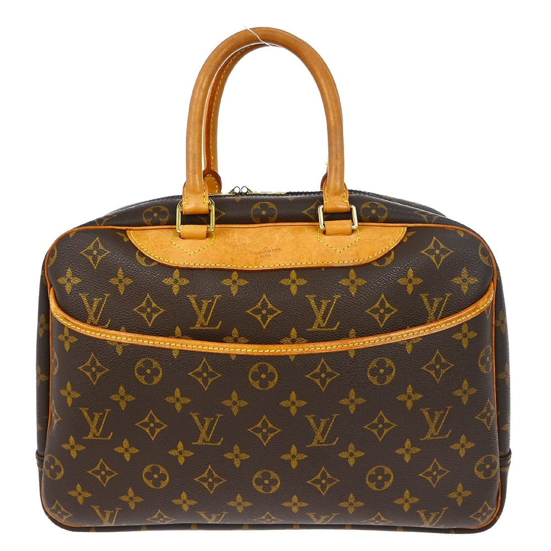 Louis Vuitton Monogram Canvas Deauville Brown Women's Bag (1 of 17)