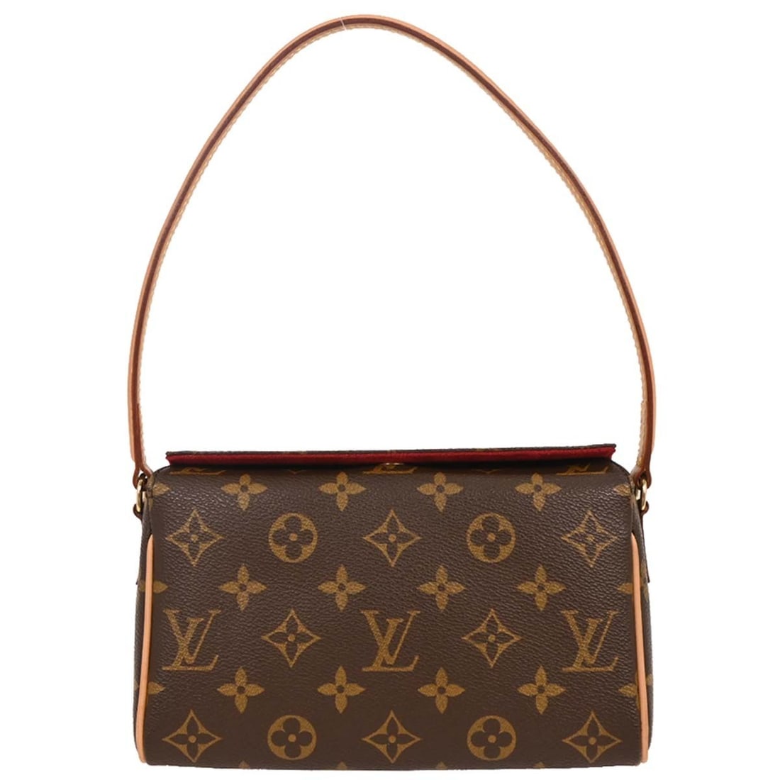 Louis Vuitton Monogram Recital Handbag M51900 Brown Canvas (1 of 9)