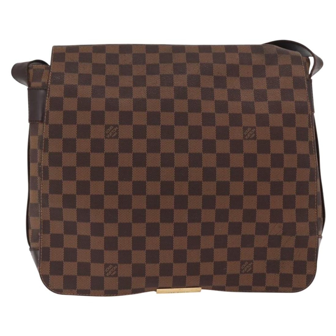 Bastille Shoulder Bag in Damier Canvas by Louis Vuitton: Bastille Shoulder Bag in Damier Canvas by Louis Vuitton The Louis Vuitton Bastille Bag in Damier canvas is a unisex accessory featuring a brown colorway. Crafted in France, this bag displays a classic