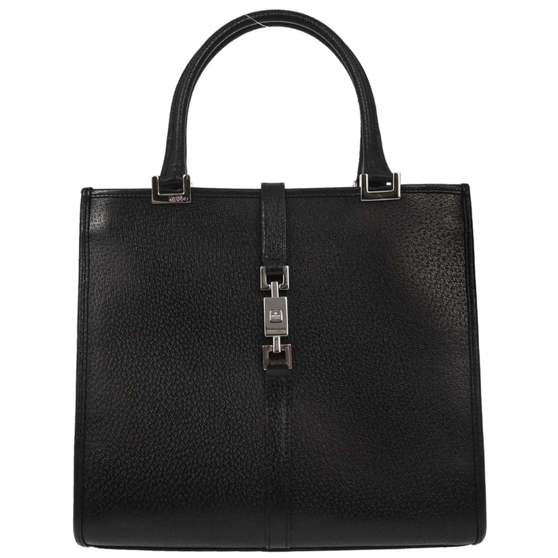 Jackie Small Tote in Black Pigskin Leather by Gucci 002.1065 002058 (1 of 16)