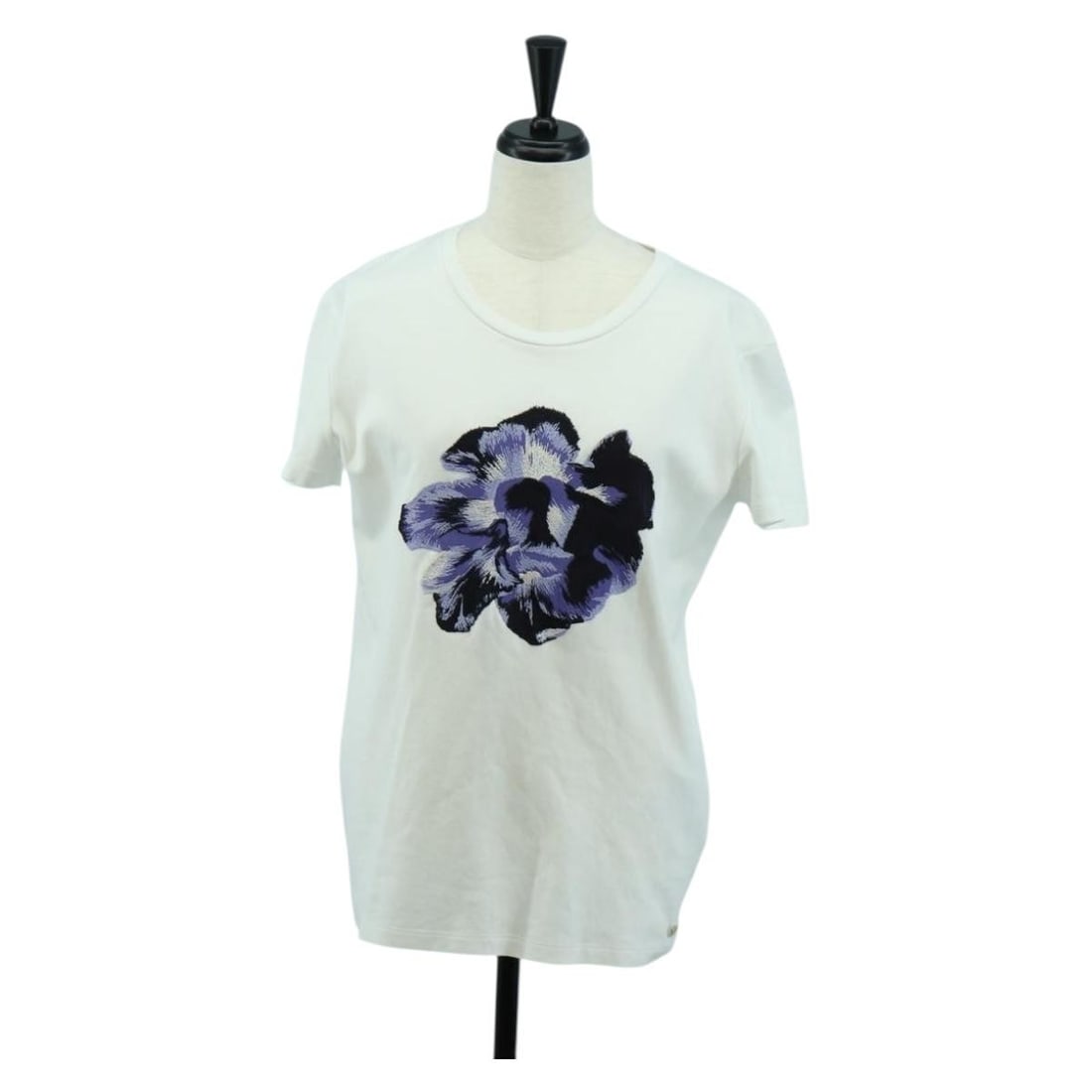 Salvatore Ferragamo Women's White Cotton Short Sleeve T Shirt Made in Italy (1 of 8)