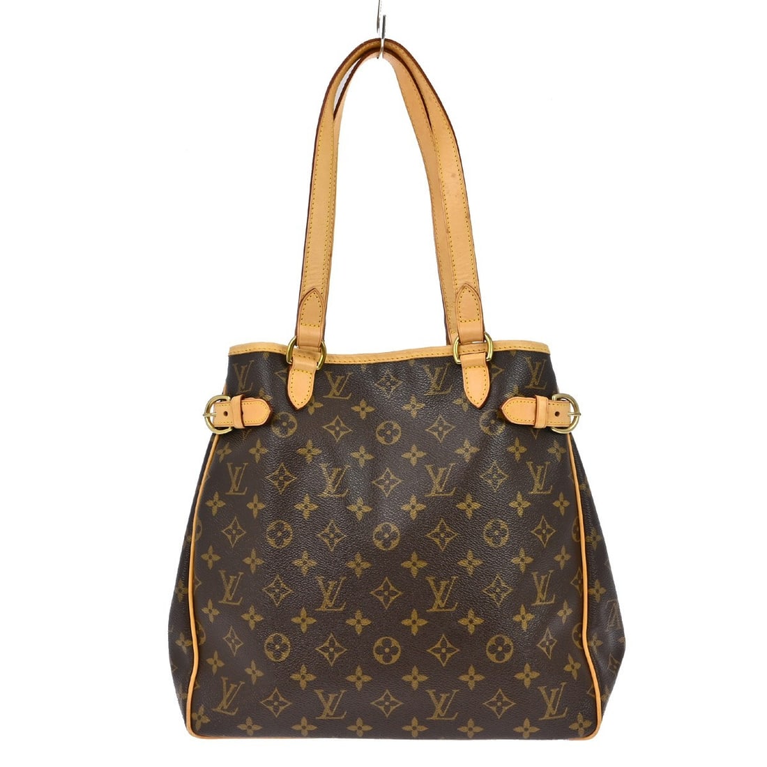 Louis Vuitton Batignolles Vertical Monogram Canvas Tote M51153 Brown Handbag: Louis Vuitton Batignolles Vertical Monogram Canvas Tote M51153 Brown Handbag This Louis Vuitton Batignolles Vertical tote handbag features the classic monogram canvas leather exterior with logo accent