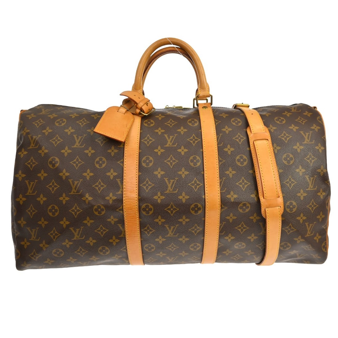 Louis Vuitton Keepall Bandouliere 55 Monogram Canvas Extra Large Travel Duffel Bag (1 of 18)