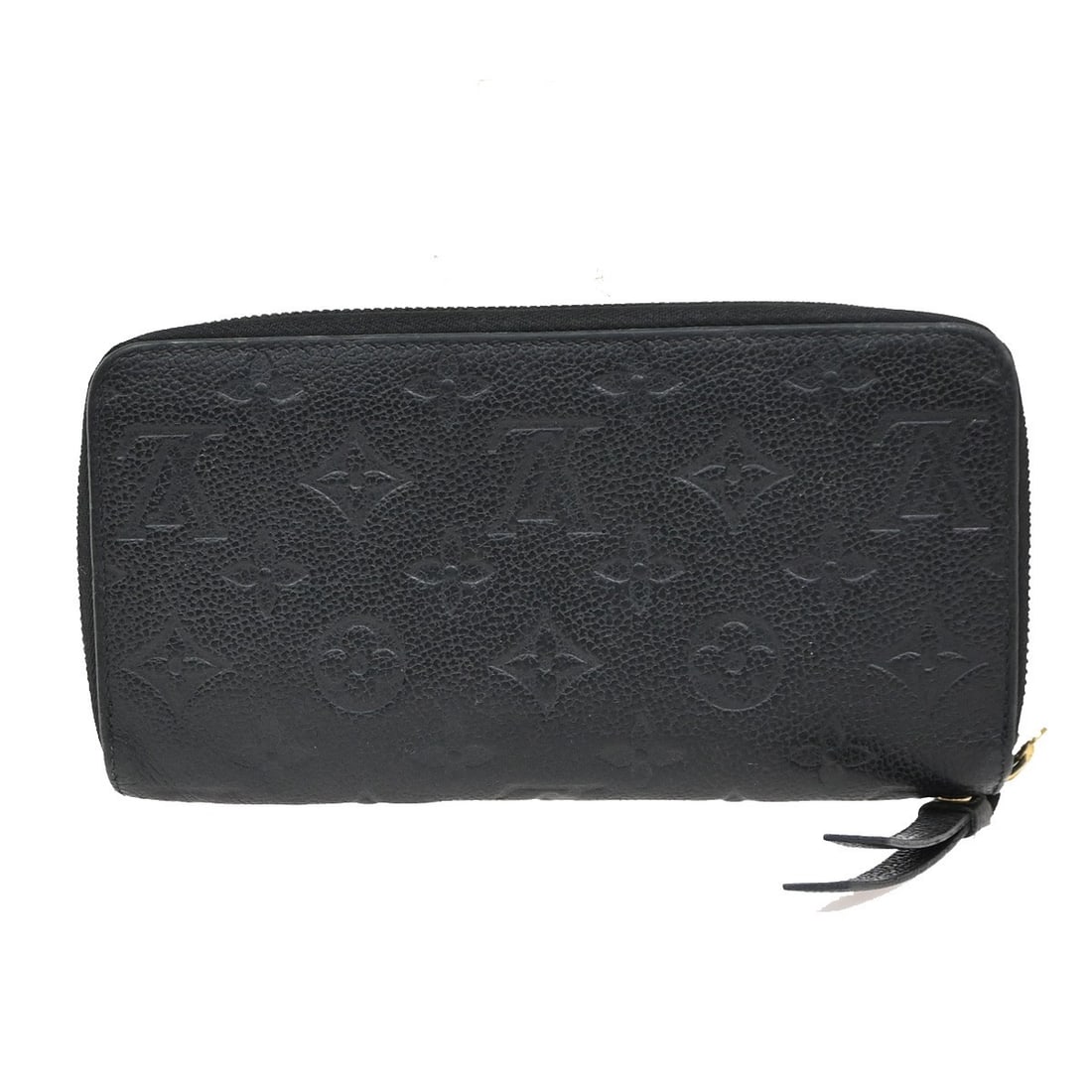 Louis Vuitton Zippy Wallet in Black Empreinte Leather 19cm France: Louis Vuitton Zippy Wallet in Black Empreinte Leather 19cm France This Louis Vuitton Portefeuille Zippy wallet is crafted from Monogram Empreinte leather in black and is designed for women. Made in Fr