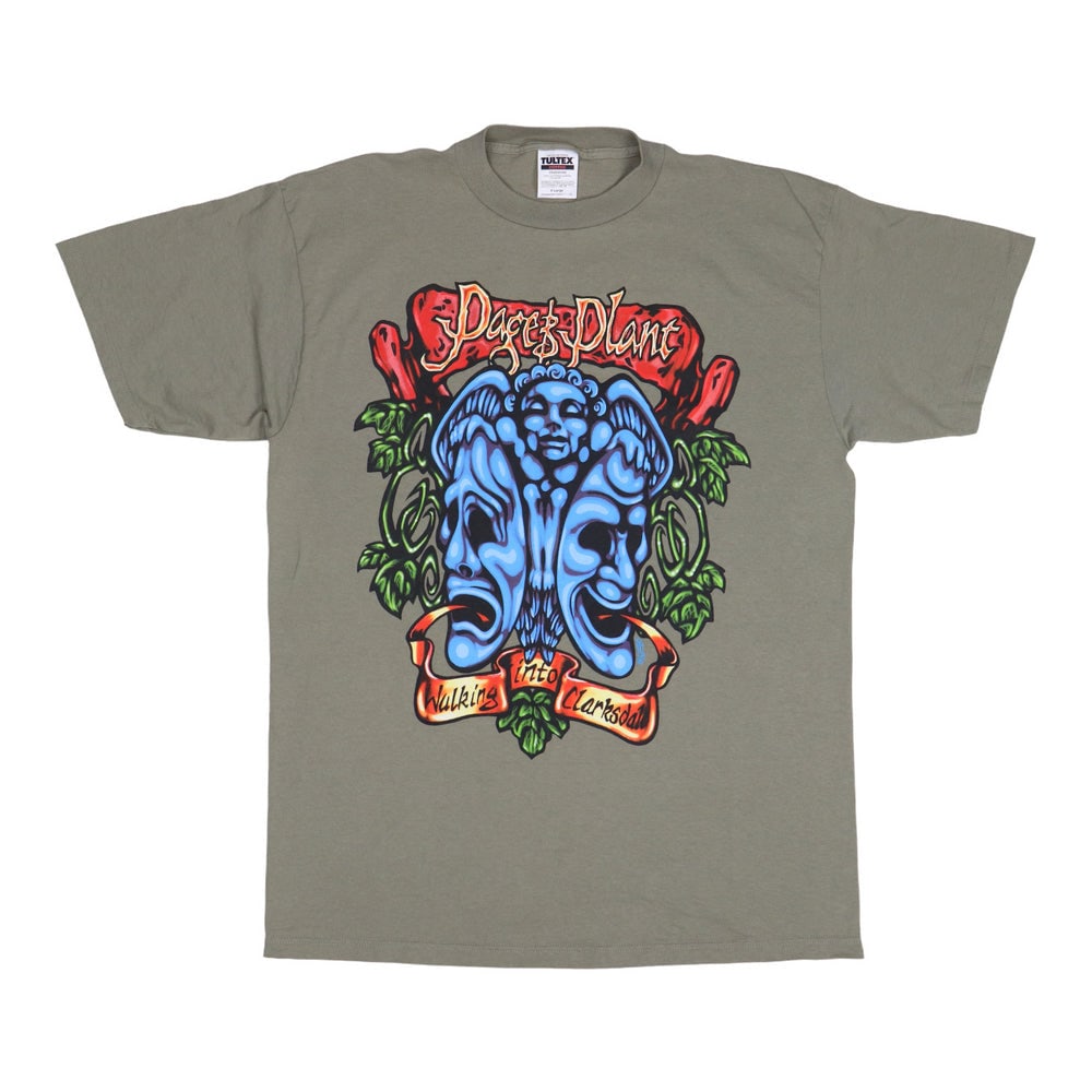 Vintage 1998 Walking Into Clarksdale Tour Shirt Jimmy Page Robert Plant (1 of 5)