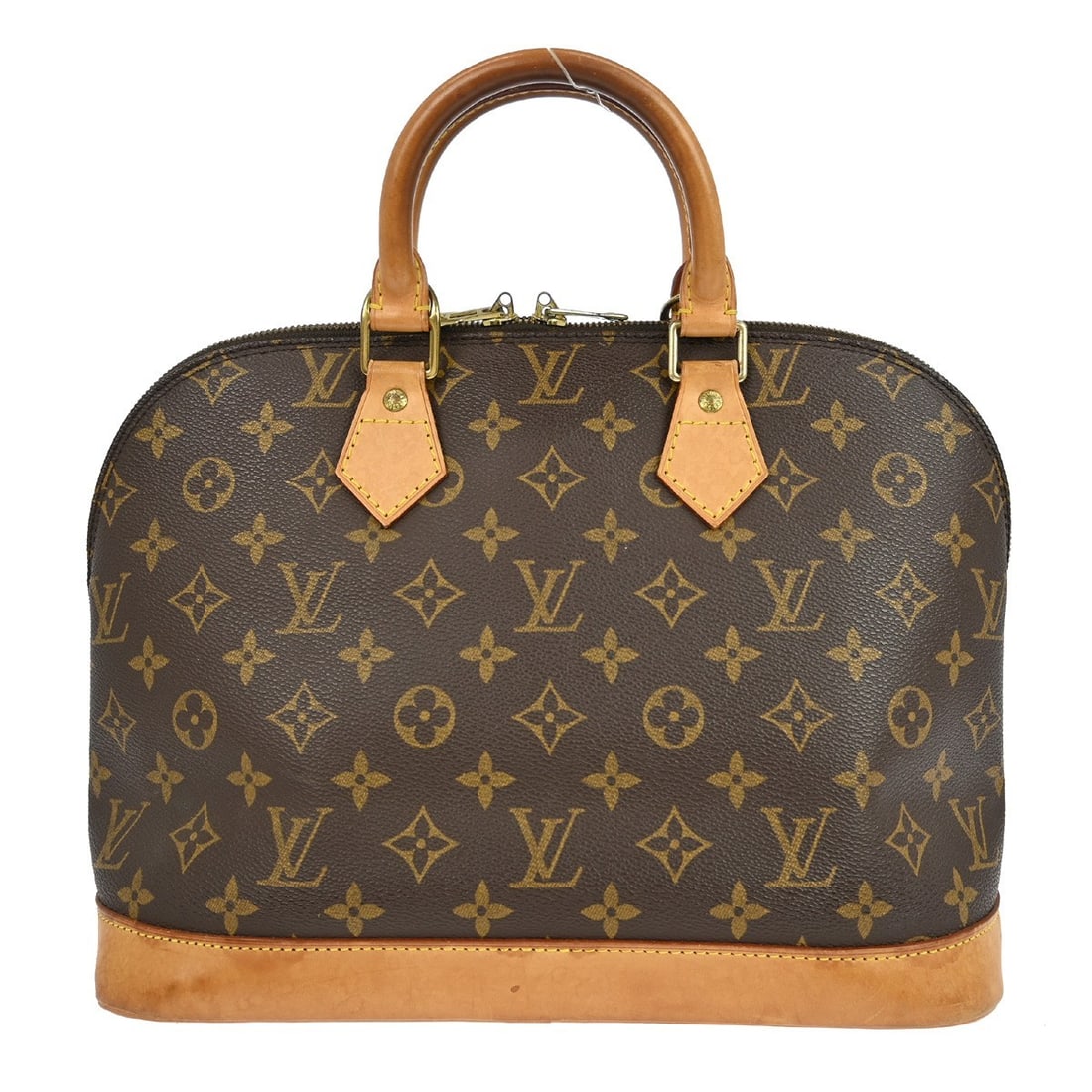 Louis Vuitton Alma Monogram Canvas Medium Brown Handbag M51130 (1 of 15)