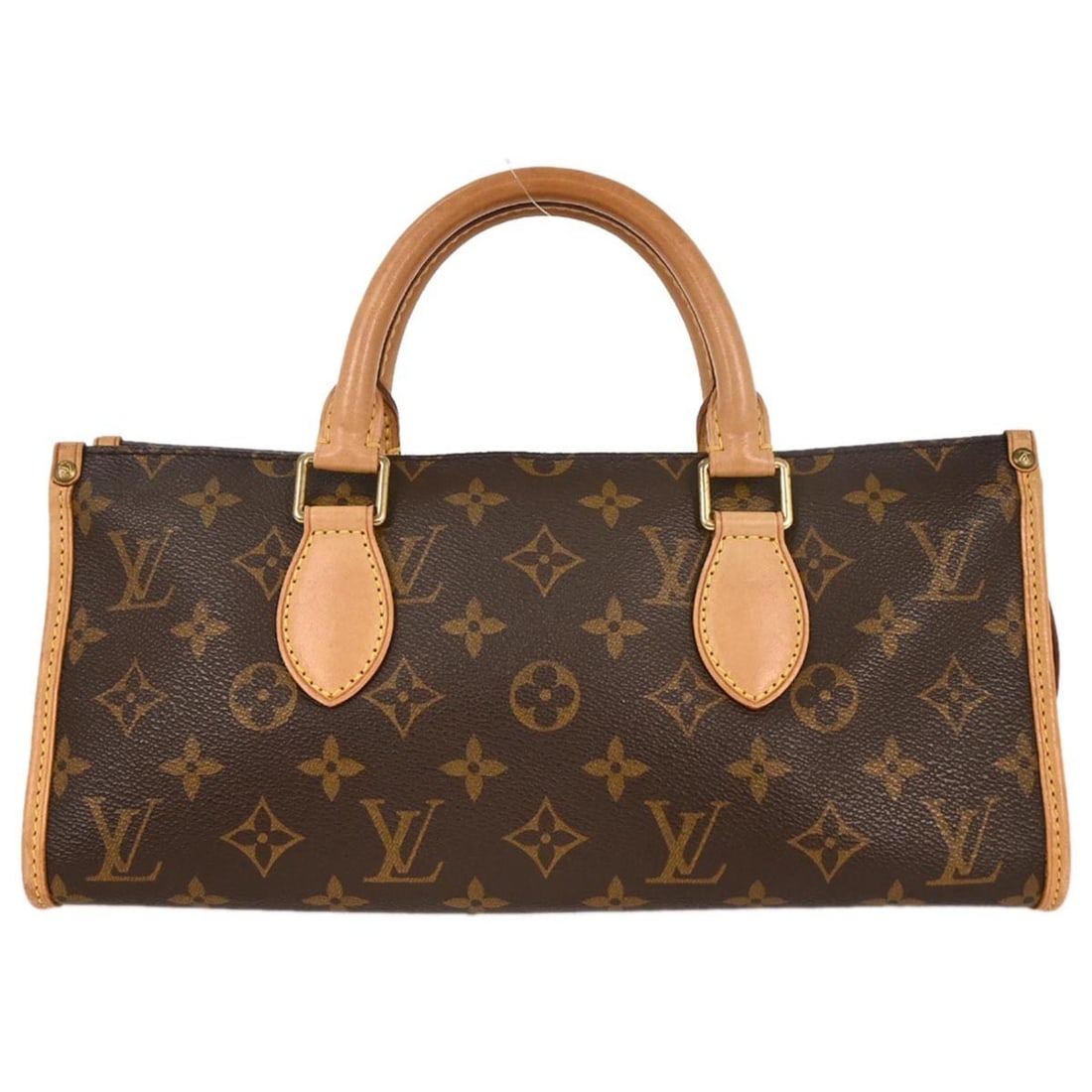 Popincourt Canvas Handbag by Louis Vuitton Brown 30cm x 13cm x 11cm: Popincourt Canvas Handbag by Louis Vuitton Brown 30cm x 13cm x 11cm This pre-owned Louis Vuitton Popincourt Handle Bag features the iconic brown monogram canvas, designed for women. It shows signs of 