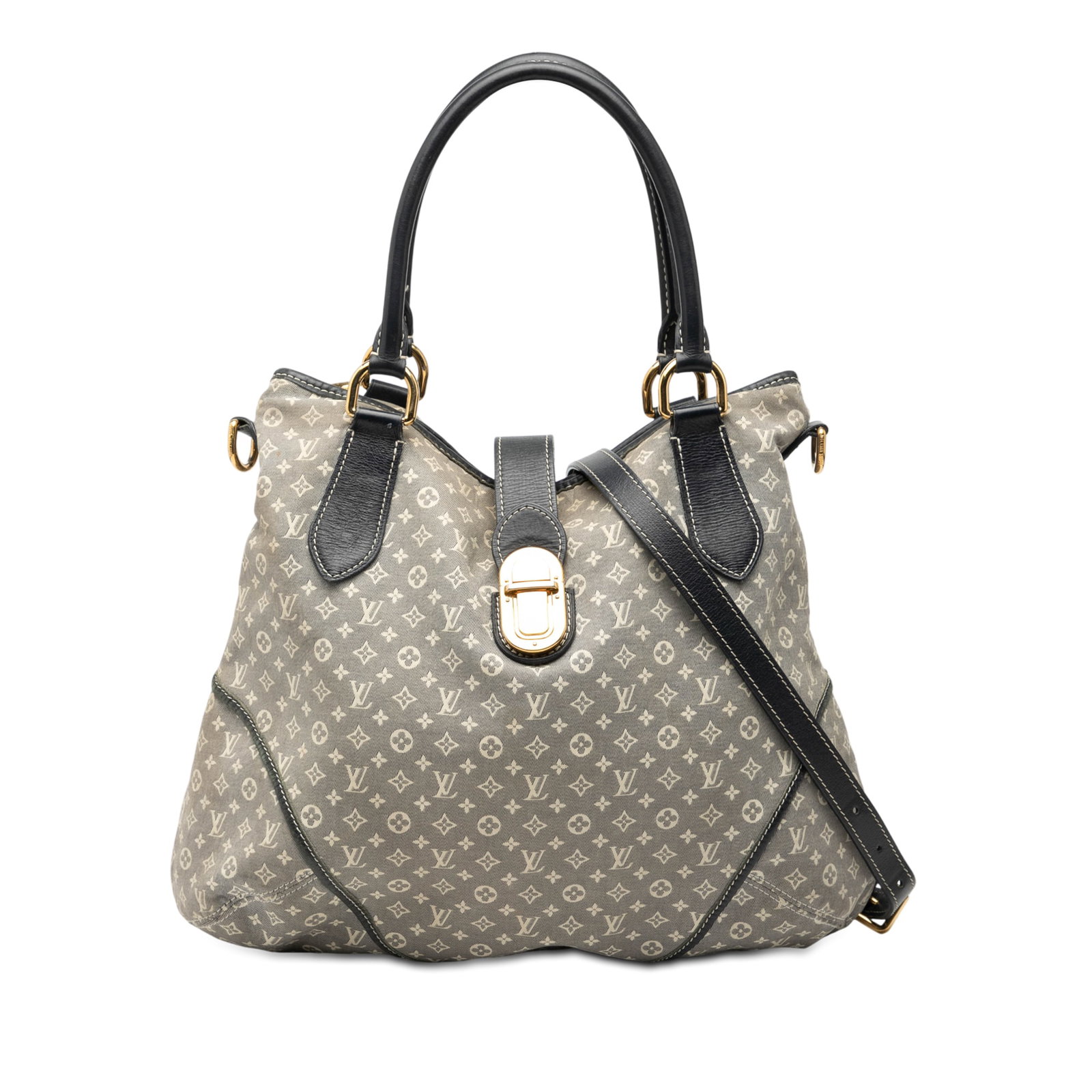 Louis Vuitton Elegie Gray Monogram Idylle Canvas Shoulder Bag (1 of 7)