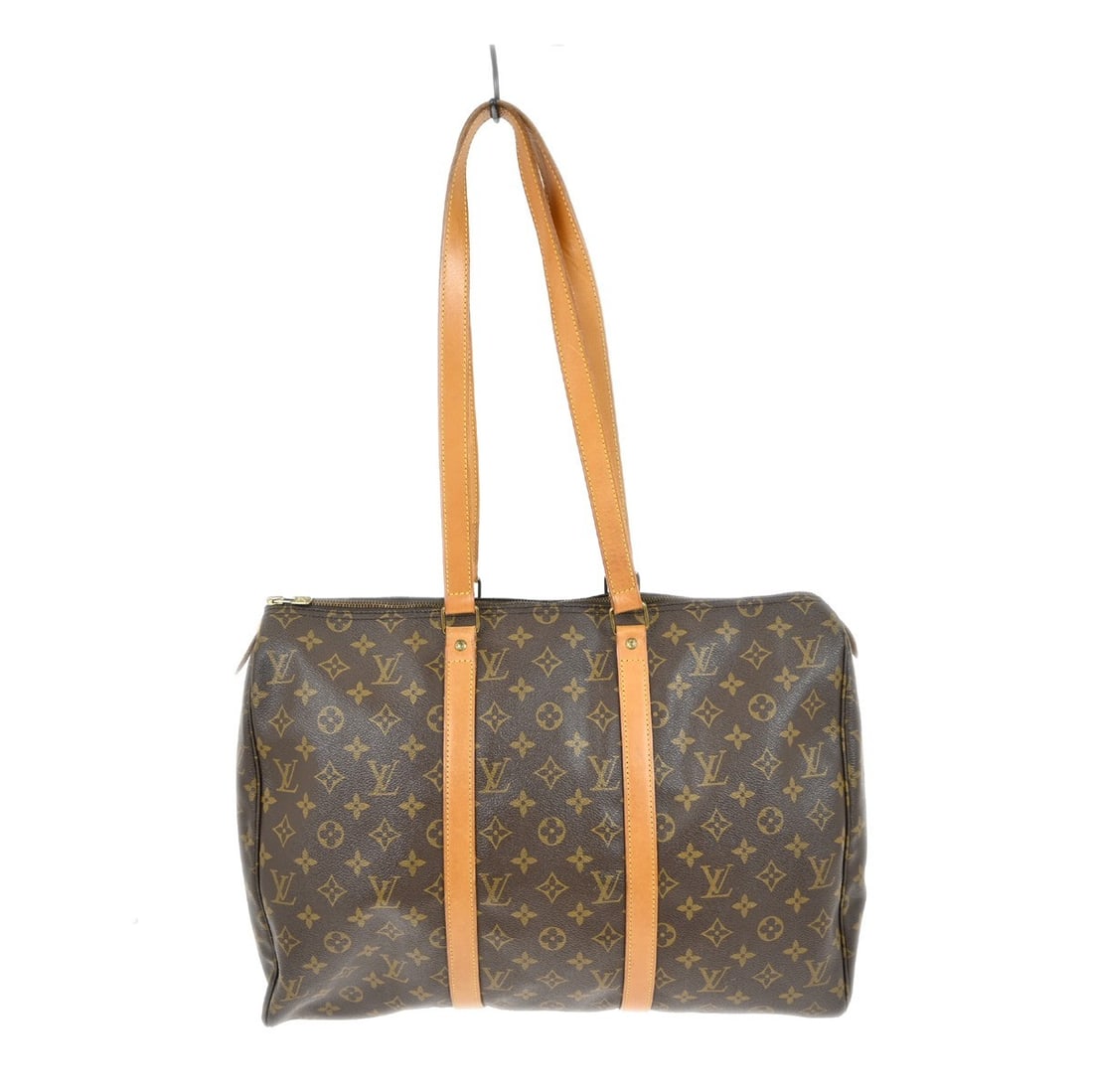 Louis Vuitton Monogram Canvas Flanerie Shoulder Bag Brown 45x32x15cm: Louis Vuitton Monogram Canvas Flanerie Shoulder Bag Brown 45x32x15cm Louis Vuitton Flanerie handbag crafted from monogram canvas in brown color. Designed for females, this spacious handbag measures 45