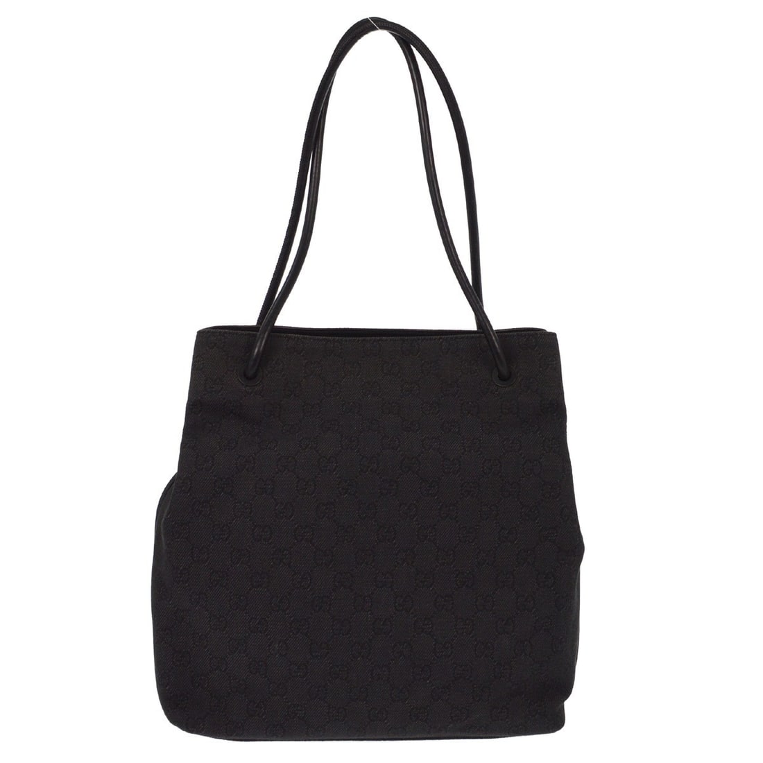 Gucci GG Black Canvas Medium Tote Bag 101341 002122 (1 of 6)
