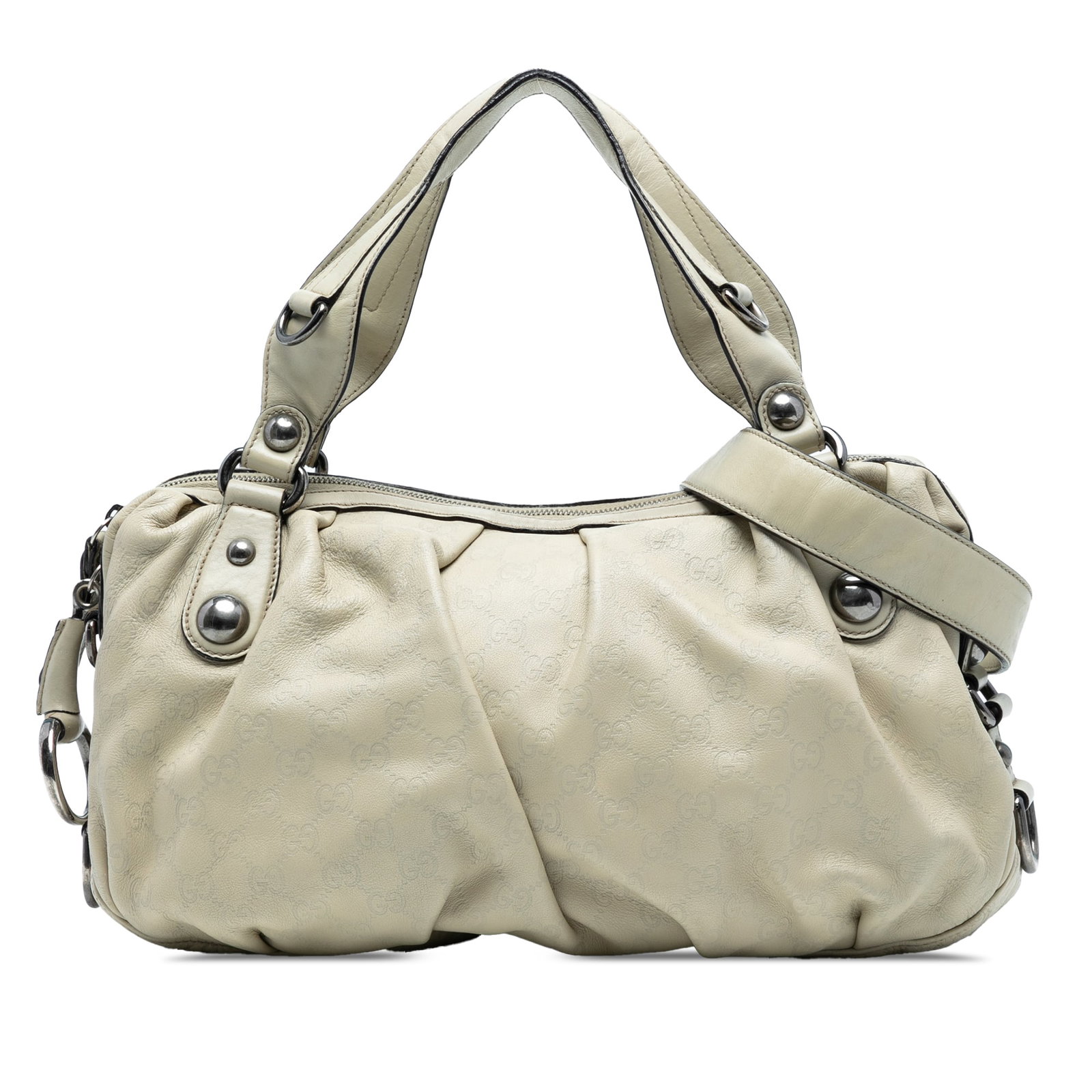 Gucci Guccissima Icon Bit Satchel Leather Brown Italy (1 of 7)