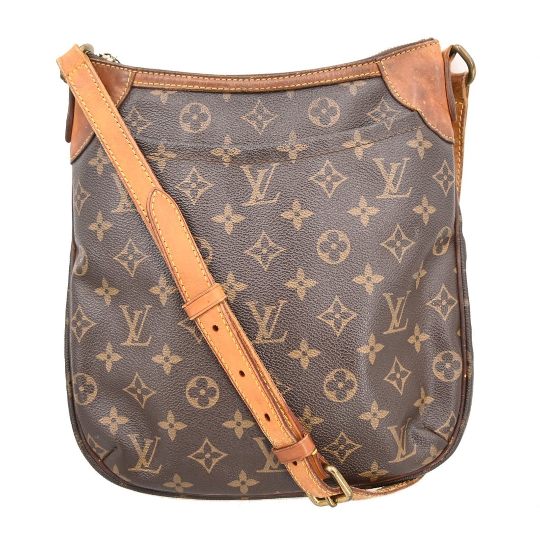 Louis Vuitton Odeon PM Monogram Canvas Medium Crossbody Shoulder Bag: Louis Vuitton Odeon PM Monogram Canvas Medium Crossbody Shoulder Bag This Louis Vuitton Odeon PM crossbody shoulder bag features the iconic monogram canvas exterior and a brown canvas lining. Designed