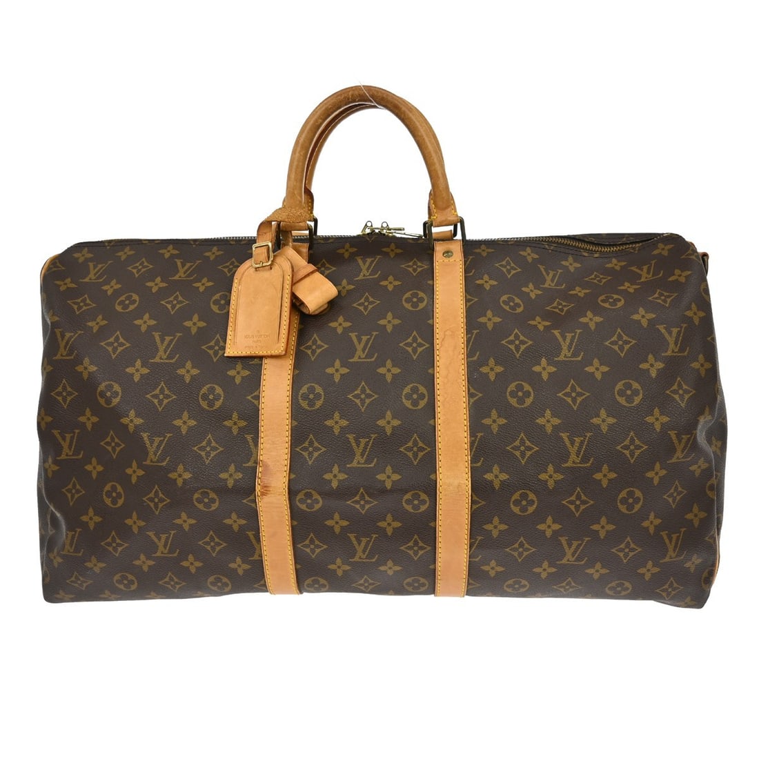 Louis Vuitton Keepall Bandouliere 55 Monogram Canvas Extra Large Duffle Bag (1 of 16)
