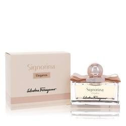 Signorina Eleganza Eau De Parfum Spray By Salvatore Ferragamo: Signorina Eleganza Eau De Parfum Spray By Salvatore Ferragamo Signorina Eleganza Perfume by Salvatore Ferragamo, Introduced in 2014, signorina eleganza deftly blends a one-of-a-kind scent note mixture