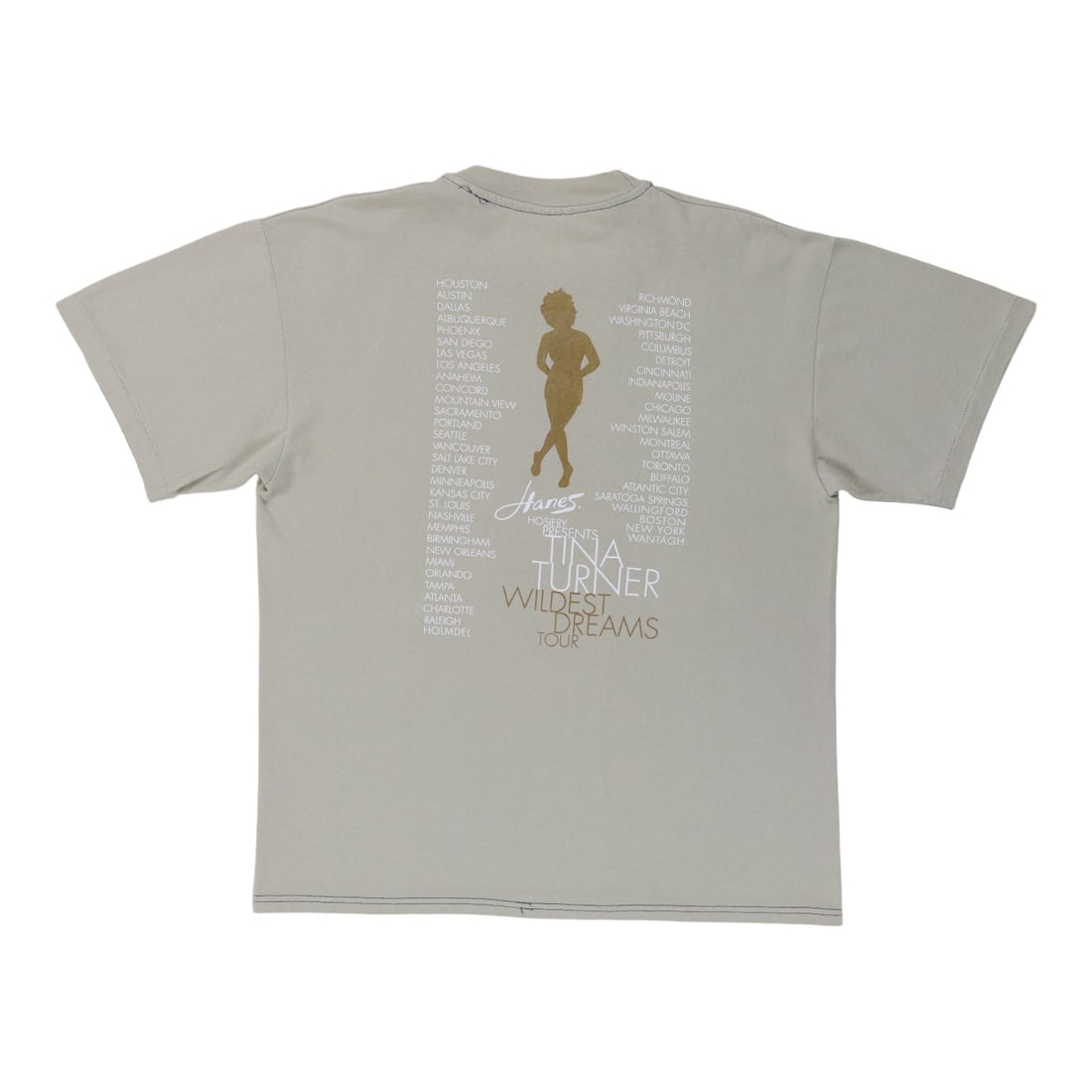 Vintage 1996 Wildest Dreams Tour Tina Turner Color Change Lost Colors Shirt: Vintage 1996 Wildest Dreams Tour Tina Turner Color Change Lost Colors Shirt This is an original vintage 1996 Tina Turner Wildest Dreams Tour Color Change Shirt from the "Lost Colors" collection by Pat