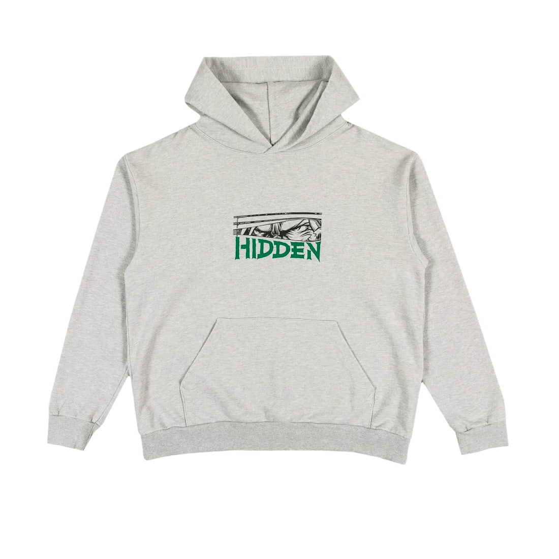 Heather Grey Hidden Blinds Large Size Hoodie (1 of 1)