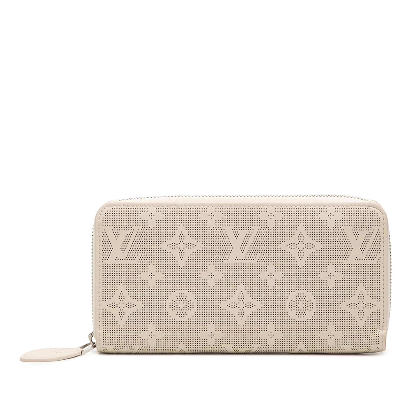 Louis Vuitton Mahina Reverse Monogram Leather Zippy Long Wallet: Louis Vuitton Mahina Reverse Monogram Leather Zippy Long Wallet This Louis Vuitton Monogram Mahina Reverse Zippy Wallet is crafted from perforated leather in a brown hue. It features a zip-around clos