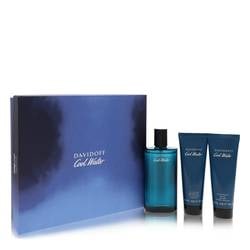 Cool Water Gift Set By Davidoff: Cool Water Gift Set By Davidoff Cool Water Cologne by Davidoff, Davidoff launched the legendary fragrance Davidoff Cool Water for men in 1988. This scent revolutionized men's fragrances thanks to the 