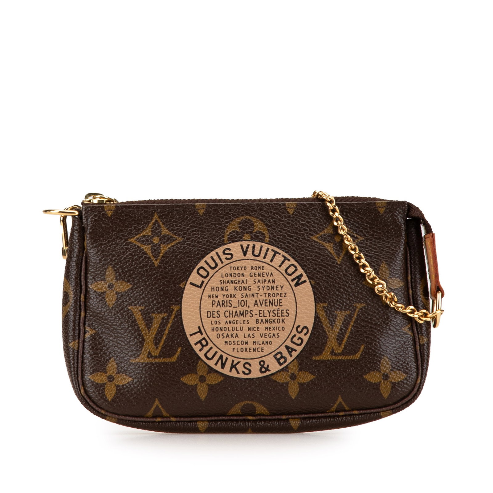 Louis Vuitton Monogram Trunks and Bags Mini Pochette Accessoires Canvas (1 of 8)