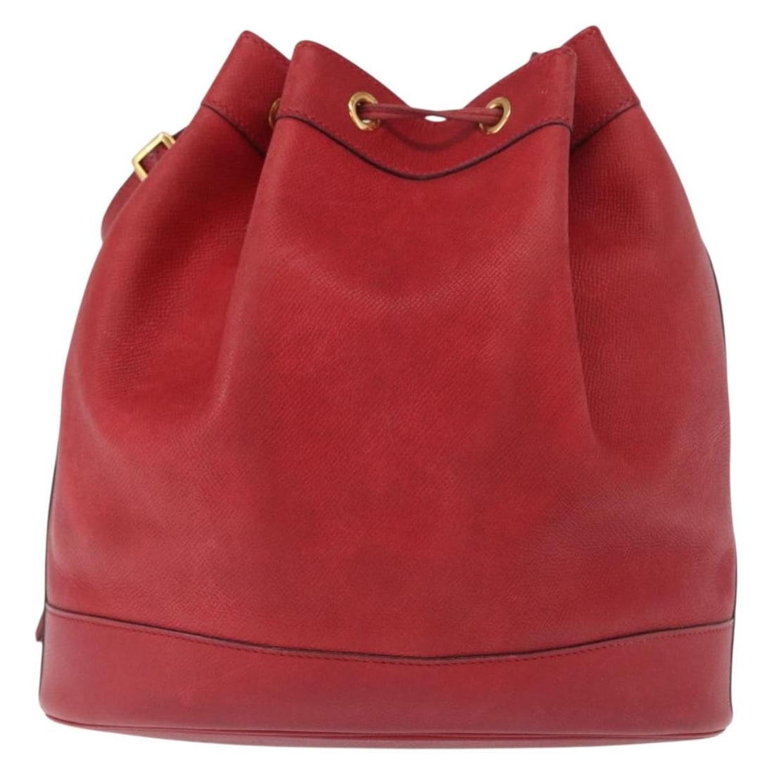 Hermes Courchevel Market Standy Red Leather Bucket Bag 27cm (1 of 18)