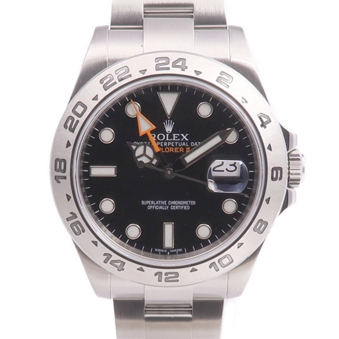 Explorer II 216570 Stainless Steel Black Dial Automatic Men's Watch (1 of 16)
