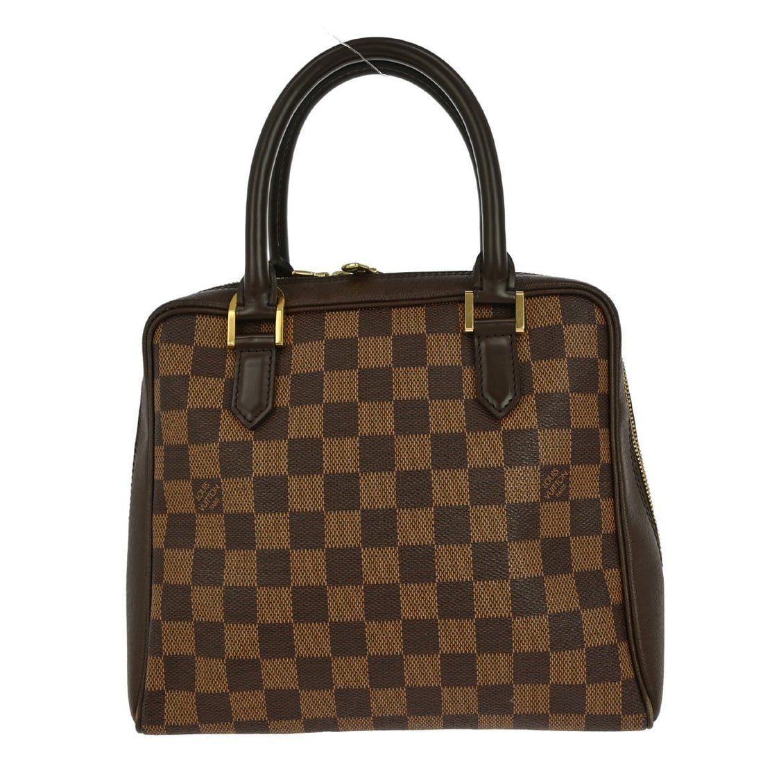 Louis Vuitton Damier Canvas Brera Brown Women's Handbag: Louis Vuitton Damier Canvas Brera Brown Women's Handbag The Louis Vuitton Brera handbag features the iconic Damier canvas in brown and is designed for women. Made in France, this bag offers a compact 