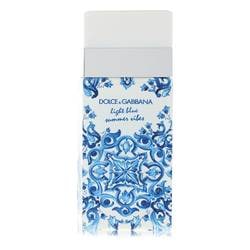 Light Blue Summer Vibes Eau De Toilette Spray (Tester) By Dolce & Gabbana: Light Blue Summer Vibes Eau De Toilette Spray (Tester) By Dolce & Gabbana Light Blue Summer Vibes Perfume by Dolce & Gabbana Size: 3.3 oz Eau De Toilette Spray PLEASE NOTE: Framed, Large, or heavy ite