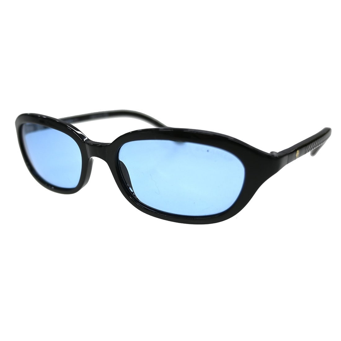 CC Logos Black Acrylic Sunglasses for Women by Chanel (1 of 5)