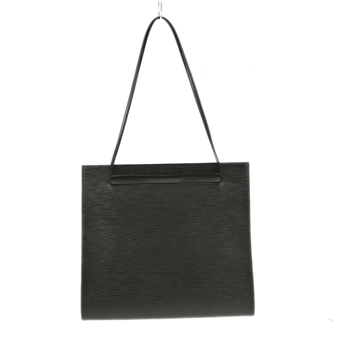 Black Epi Leather Saint Tropez Bag by Louis Vuitton: Black Epi Leather Saint Tropez Bag by Louis Vuitton This is a pre-owned Louis Vuitton Saint Tropez handbag crafted from black Epi leather. Designed for women, the bag features a sleek and structured s