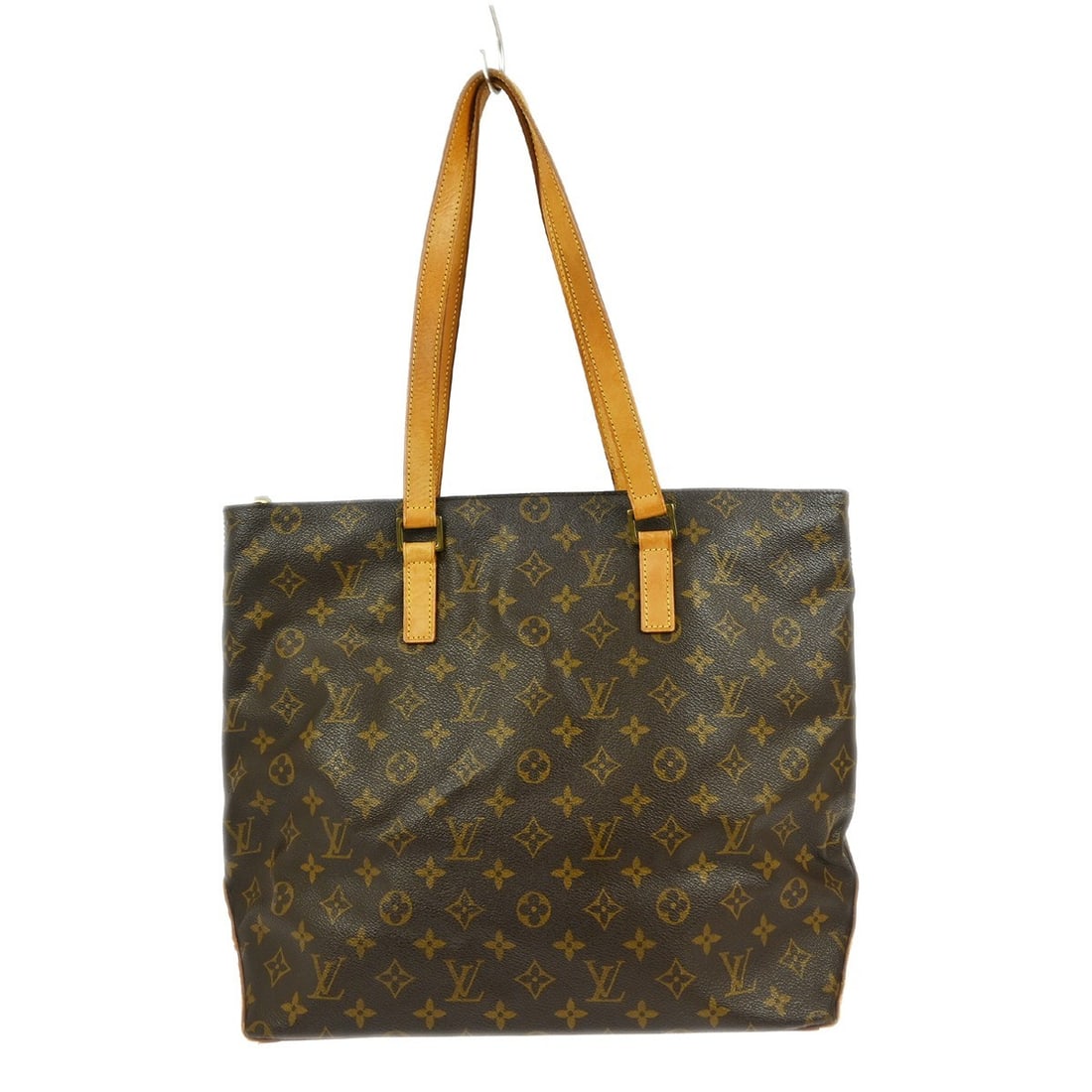 Louis Vuitton Cabas Mezzo Brown Canvas Tote Bag France: Louis Vuitton Cabas Mezzo Brown Canvas Tote Bag France The Louis Vuitton Cabas Mezzo Monogram Canvas is a brown canvas tote designed for women. Made in France, this bag features the iconic monogram pa