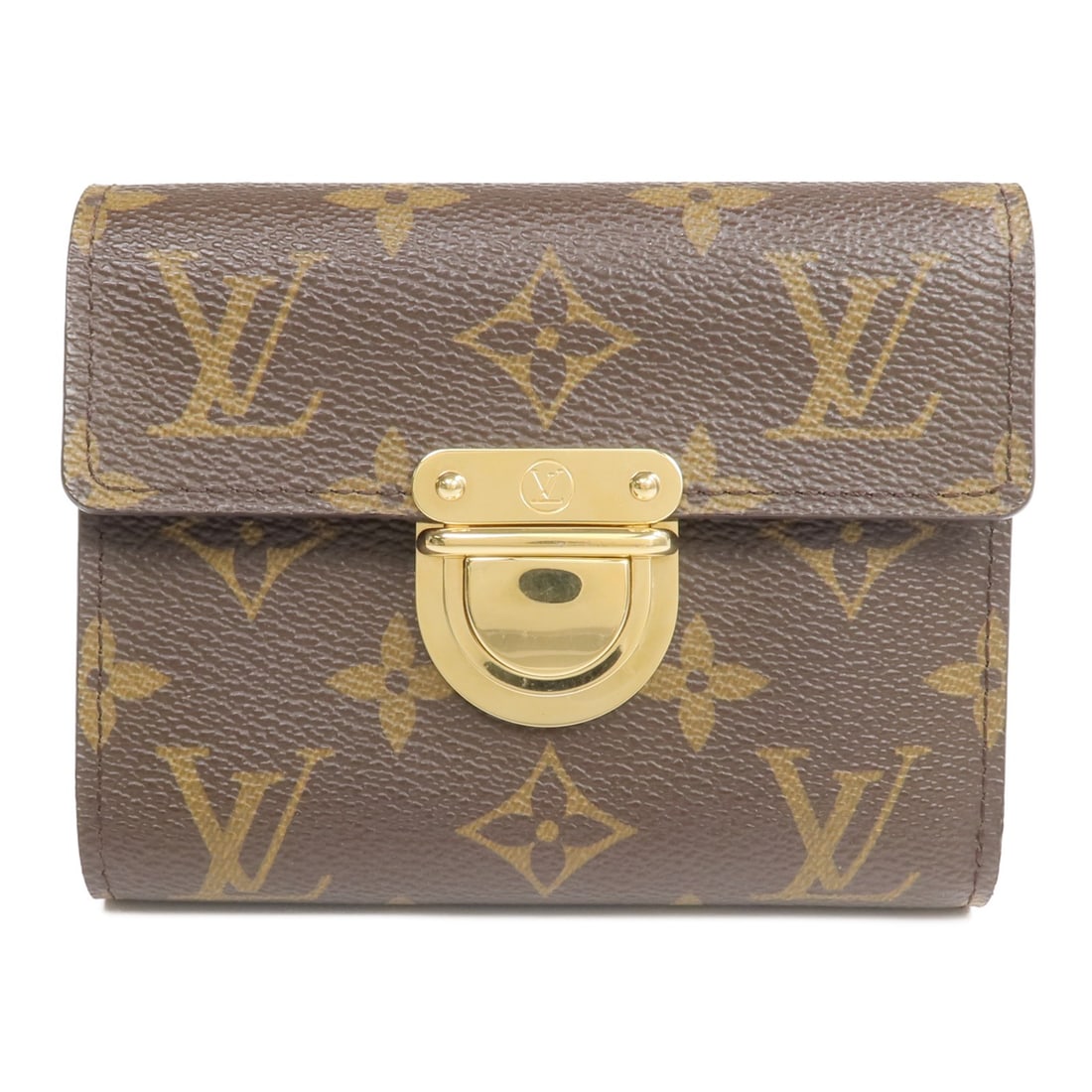 Louis Vuitton Portefeuille Koala Brown Monogram Trifold Wallet M58013 GHW (1 of 16)