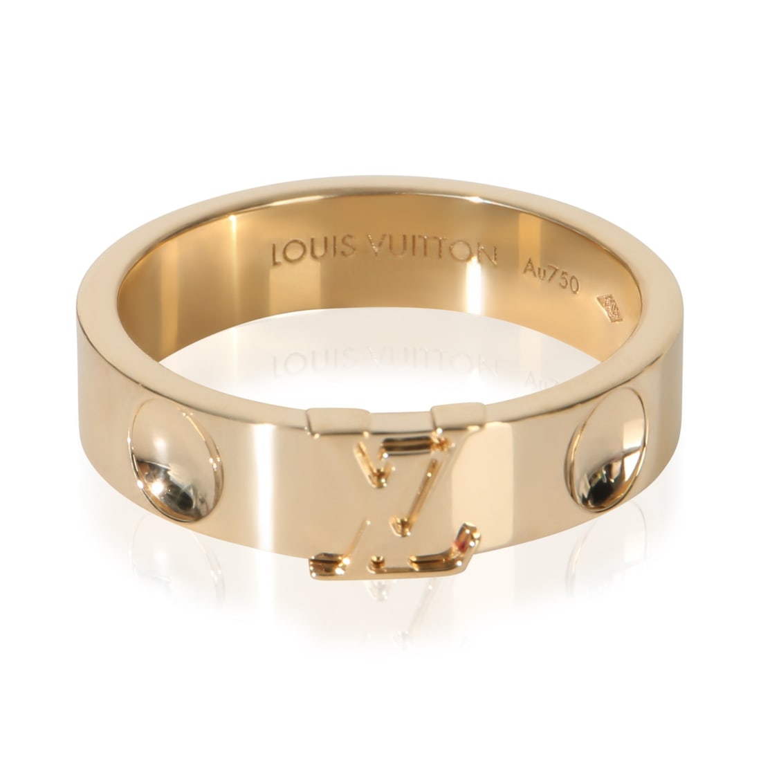 Empreinte 18k Yellow Gold Unisex Ring by Louis Vuitton with Box and Papers (1 of 5)