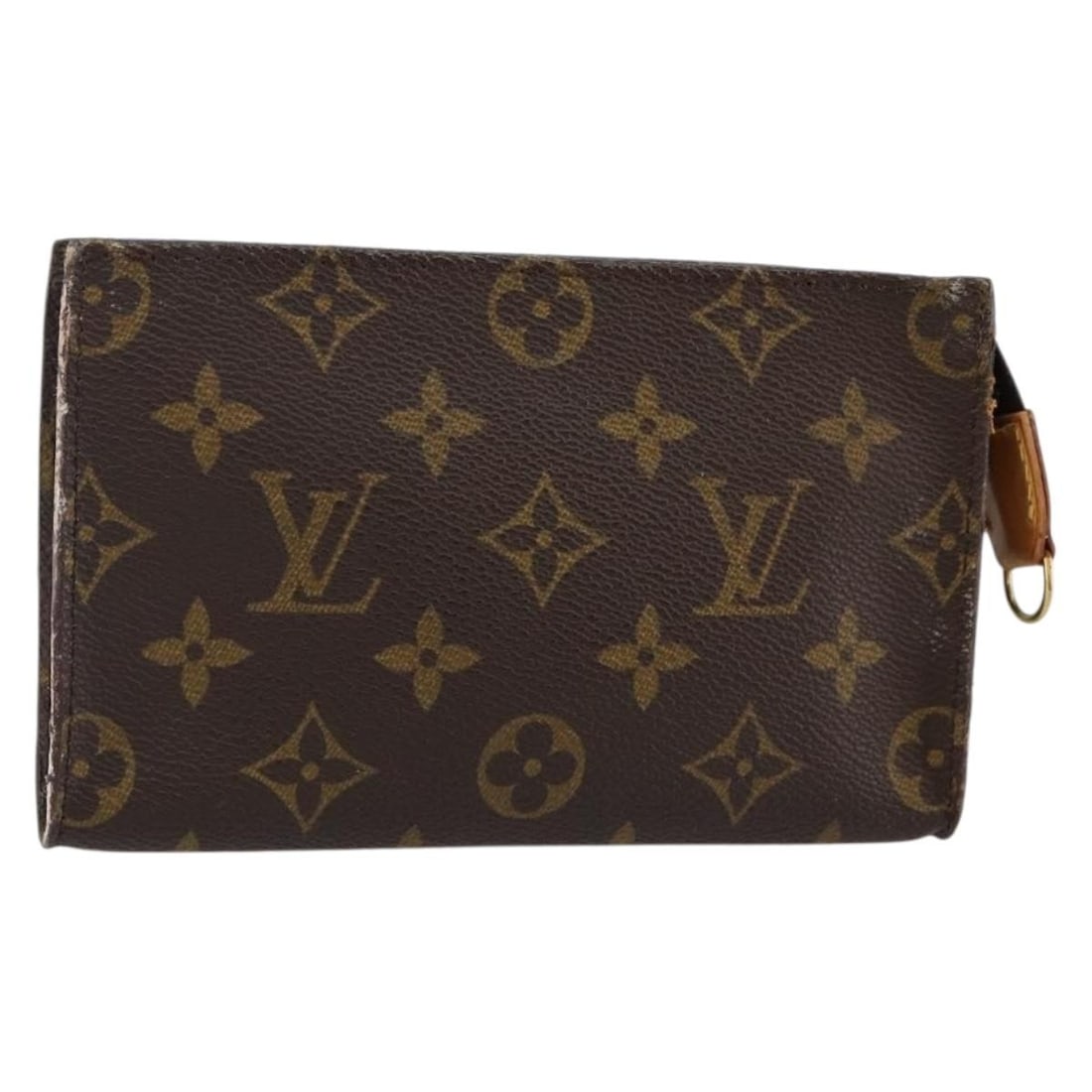 LOUIS VUITTON Monogram Bucket PM Accessory Pouch Auth France (1 of 17)