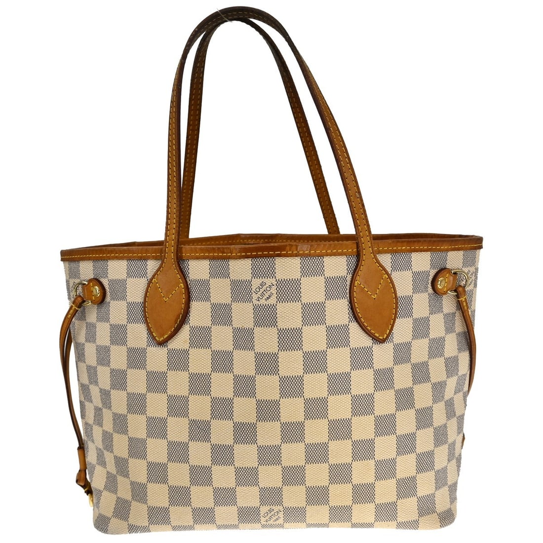 Louis Vuitton Neverfull PM Damier Azur Canvas Medium Tote Bag N51110 (1 of 16)