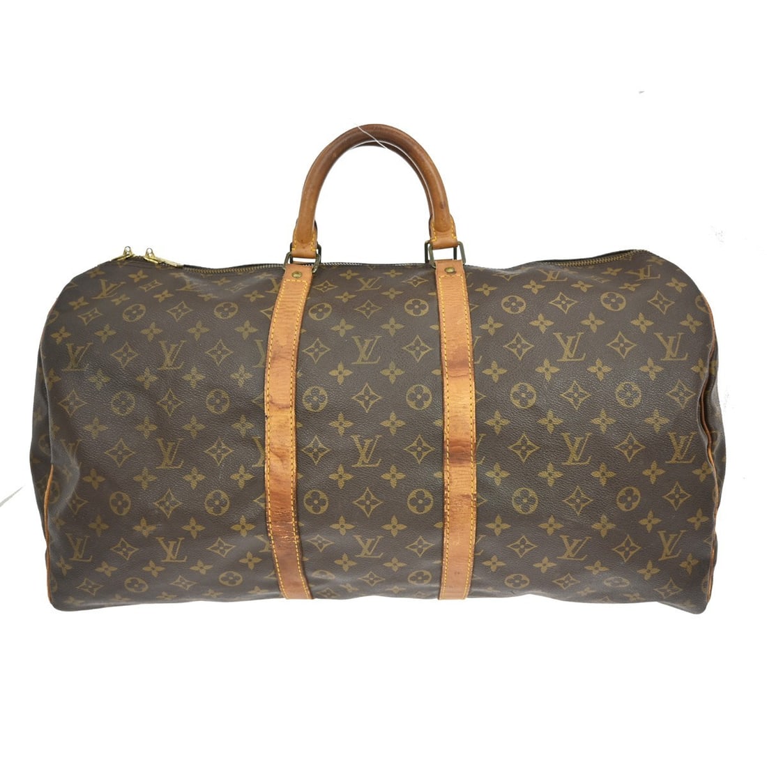 Louis Vuitton Keepall 55 Monogram Canvas Large Travel Duffle Bag M41424 (1 of 17)