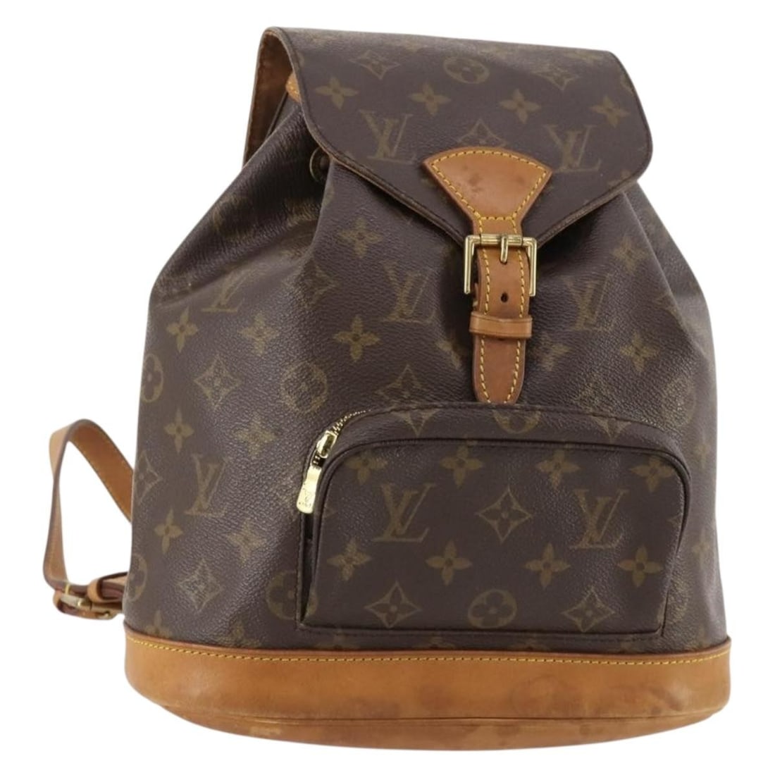 Louis Vuitton Montsouris MM Monogram Canvas Women's Backpack M51136 (1 of 18)