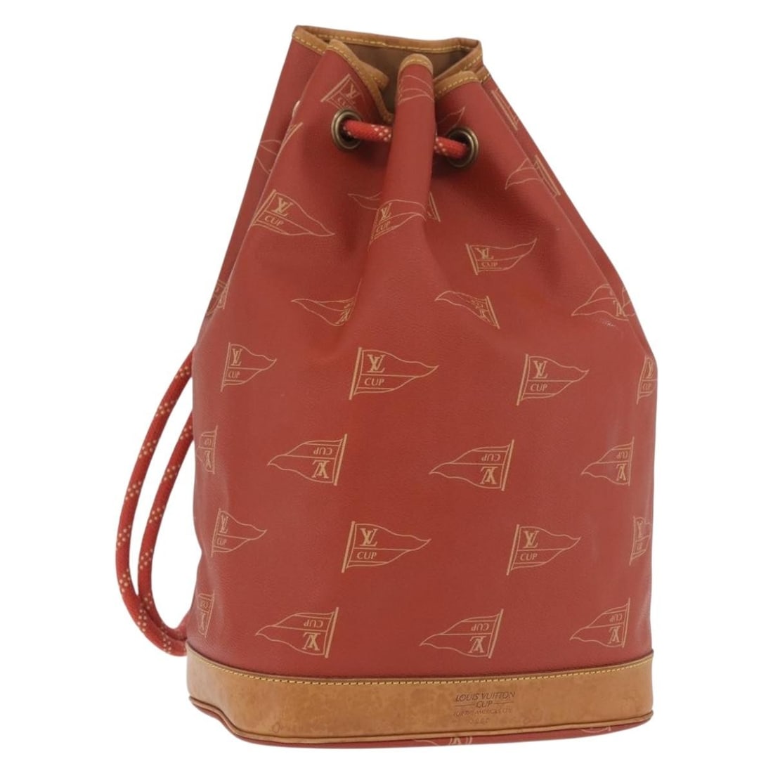 Louis Vuitton Cup Saint Tropez Red Canvas Shoulder Bag M80026: Louis Vuitton Cup Saint Tropez Red Canvas Shoulder Bag M80026 This Louis Vuitton LV Cup Saint Tropez shoulder bag features durable Louis Vuitton Cup canvas in a striking red color. Designed for women,